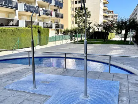 Bel appartement climatisé proche plage avec piscine, à La Pineda - Photo 14