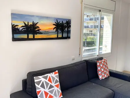 Bel appartement climatisé proche plage avec piscine, à La Pineda - Photo 23