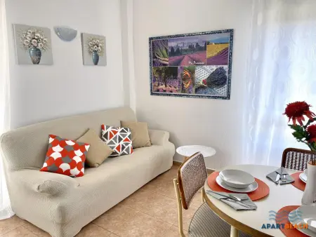 Bel appartement climatisé avec piscines et activités à La Pineda - Photo 12