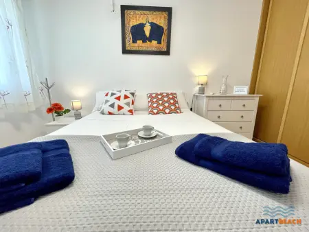 Bel appartement climatisé avec piscines et activités à La Pineda - Photo 14