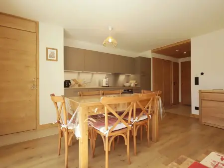 Appartement 3P 6 pers Les Houches, vue Mont-Blanc, terrasse - Photo 1