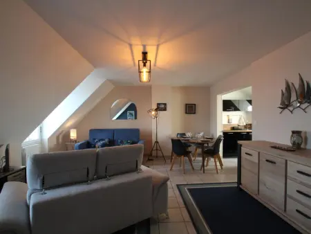 Charmant appartement avec parking et WIFI à Barfleur - Photo 7