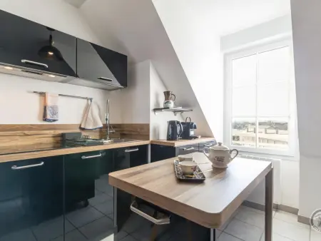 Charmant appartement avec parking et WIFI à Barfleur - Photo 8