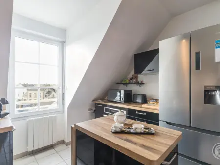 Charmant appartement avec parking et WIFI à Barfleur - Photo 9