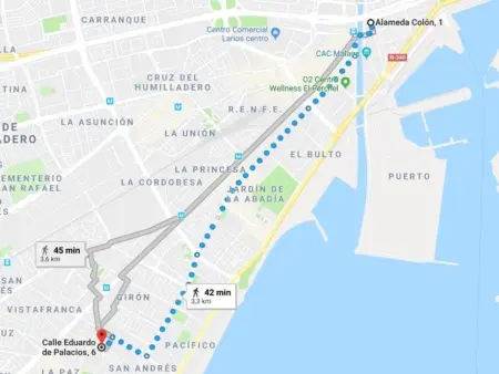 Appartement rénové 1 chambre près de la plage avec parking & climatisation à Málaga - Photo 18