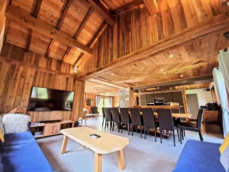 Chalet 5* au pied des pistes avec spa et sauna, Chalet 15 personnes à Le Corbier - Photo 2