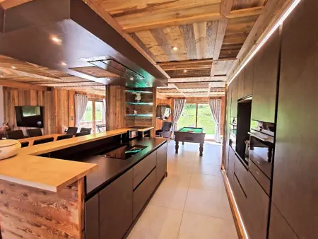 Chalet 5* au pied des pistes avec spa et sauna, Chalet 15 personnes à Le Corbier - Photo 4