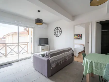 Appartement moderne à 50m de l'océan, pour 4, avec parking à Mimizan Plage - Photo 3