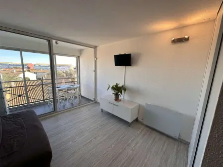 Studio cabine rénové 4 pers au Grau-du-Roi avec piscine et parking - Photo 10