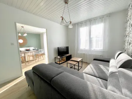 Maison rénovée 3 chambres près bourg & plage, Maison 6 personnes à Bretignolles sur Mer - Photo 10