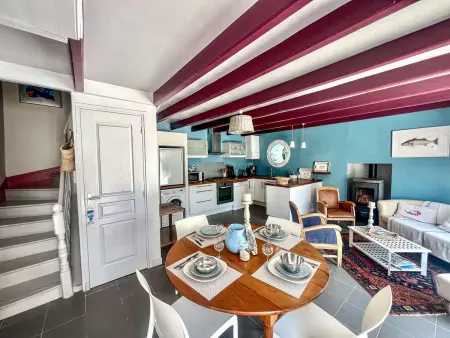 Étel - Maison rénovée 4 pers. avec jardin, terrasse et parking - Photo 14