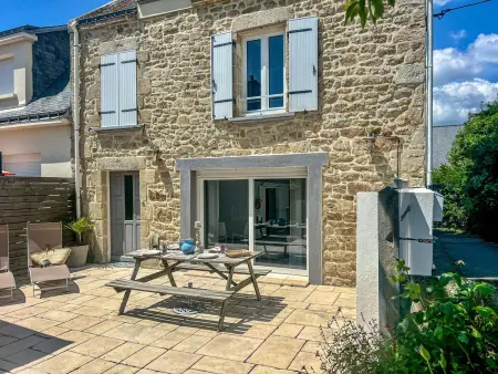 Étel - Maison rénovée 4 pers. avec jardin, terrasse et parking - Photo 16