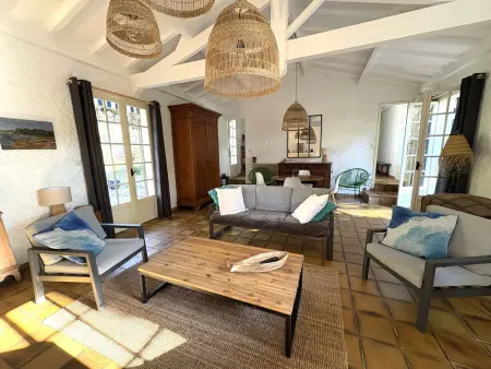 Villa familiale au calme avec jardin clos, proche océan et bassin, 8 personnes - Photo 4
