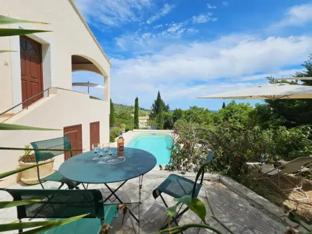 Sourire du Soleil, Charmante villa avec piscine privée et belle vue - Photo 9