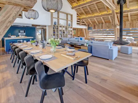 Chalet 5★, 15 pers, piscine intérieure, vue montagnes, 7 ch, terrasse, animaux acceptés - Photo 17