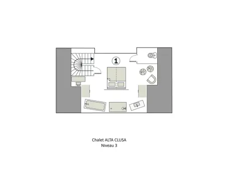 Chalet 5★, 15 pers, piscine intérieure, vue montagnes, 7 ch, terrasse, animaux acceptés - Photo 26
