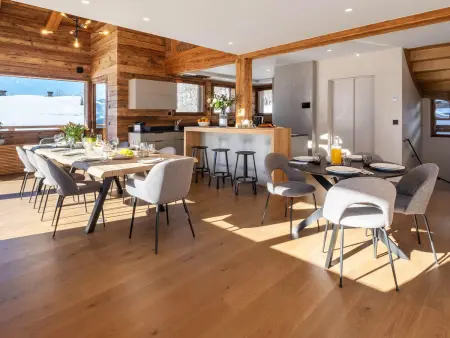 Chalet 5★ pour 15 pers, sauna, 300m pistes, Chalet 15 personnes à La Clusaz - Photo 6
