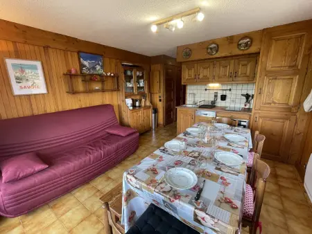 Charmant Appartement 2 Pièces Cabine aux Saisies pour 7 Pers. - Photo 1
