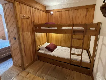 Charmant Appartement 2 Pièces Cabine aux Saisies pour 7 Pers. - Photo 7