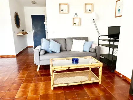 Appartement familial 6 pers, piscines, courts, parking, Wi-Fi, animaux admis - Photo 14
