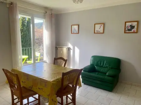 F2 ensoleillé près des thermes, animaux admis, Appartement 3 personnes à Amélie les Bains Palalda - Photo 5