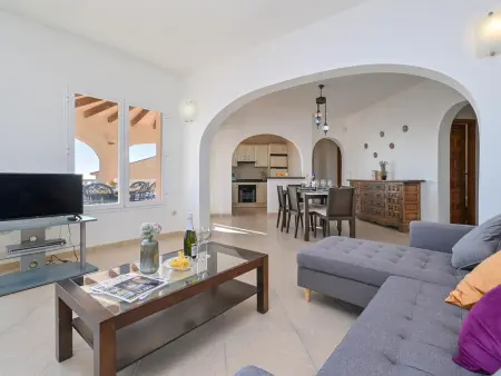 Villa Confortable avec Piscine Privée, Climatisation et Proche Plage à Benitachell - Photo 3