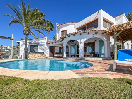 Villa 4 chambres avec piscine privée, climatisation, WiFi et animaux admis à Moraira - Photo 2