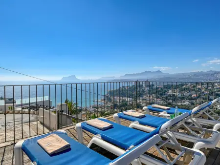 Villa 4 chambres avec piscine privée, climatisation, WiFi et animaux admis à Moraira - Photo 7