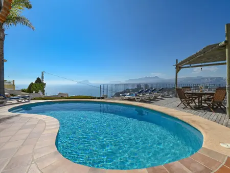 Villa 4 chambres avec piscine privée, climatisation, WiFi et animaux admis à Moraira - Photo 8