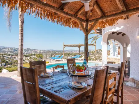 Villa 4 chambres avec piscine privée, climatisation, WiFi et animaux admis à Moraira - Photo 10