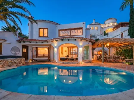 Villa 4 chambres avec piscine privée, climatisation, WiFi et animaux admis à Moraira - Photo 30