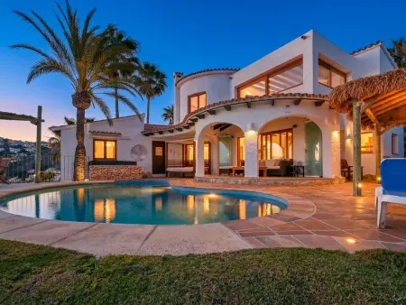 Villa 4 chambres avec piscine privée, climatisation, WiFi et animaux admis à Moraira - Photo 32