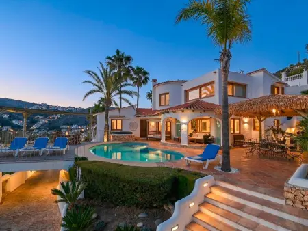 Villa 4 chambres avec piscine privée, climatisation, WiFi et animaux admis à Moraira - Photo 33