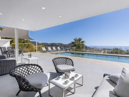 Villa moderne à Moraira avec piscine privée, proche plage et activités familiales - Photo 5