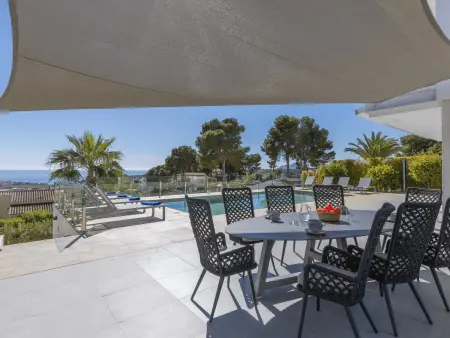 Villa moderne à Moraira avec piscine privée, proche plage et activités familiales - Photo 6