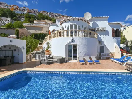 Vila charmante à Benitachell avec piscine privée, jardin et climatisation - Photo 1