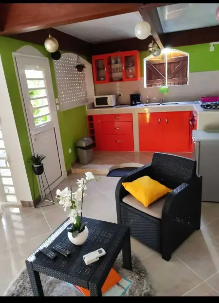 Studio charmant Le Marin avec piscine privée, Appartement 2 personnes à Le Marin - Photo 9