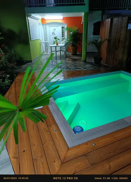 Studio charmant Le Marin avec piscine privée, Appartement 2 personnes à Le Marin - Photo 15