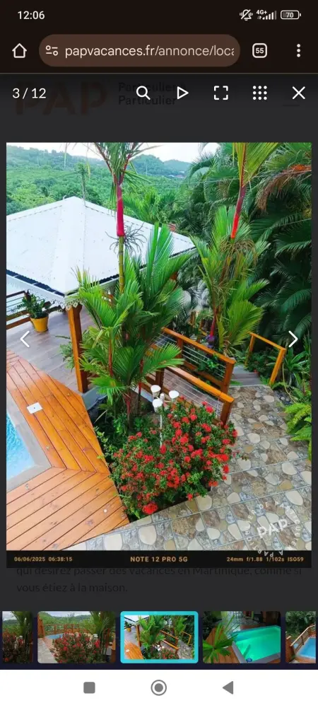 Studio charmant Le Marin avec piscine privée, Appartement 2 personnes à Le Marin - Photo 19