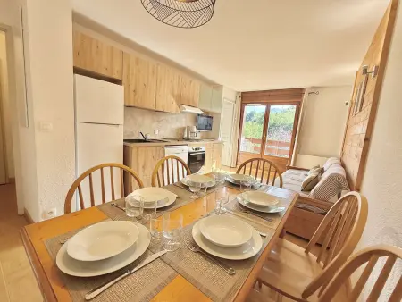 Appartement 3 pièces à Flumet pour 6 personnes avec balcon - Photo 2