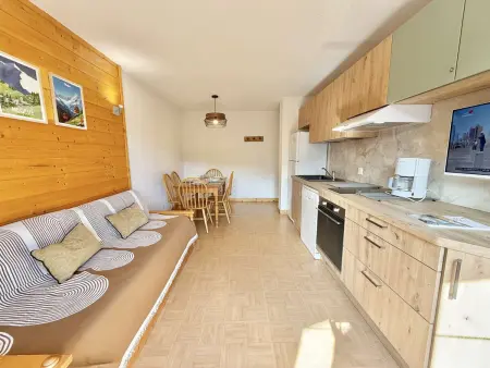 Appartement 3 pièces à Flumet pour 6 personnes avec balcon - Photo 4