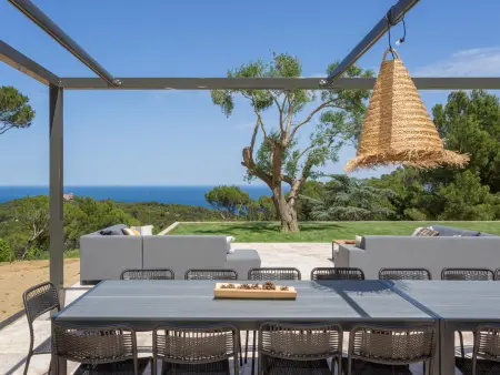 SA GUARDA - Villa de lujo con una gran piscina de 210m2 y zona deportiva alquiler villa lujo Costa Brava y villa piscina infinity Llafranc - Photo 12