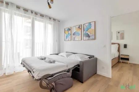 JB-7-SAINTAMAND-1-A, Charmant Appt avec Balcon- 6P- Proche Disney/Paris - Photo 6