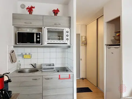Joli F2 avec balcon, animaux acceptés, Appartement 2 personnes à Lamalou les Bains - Photo 5