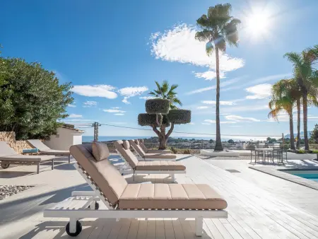 Villa moderne à Moraira avec piscine chauffée pour 8 pers. - Photo 1