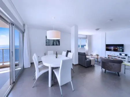 Penthouse 3 chambres en façade à La Manga, Appartement 6 personnes à San Javier - Photo 2