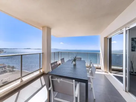 Penthouse 3 chambres en façade à La Manga, Appartement 6 personnes à San Javier - Photo 6