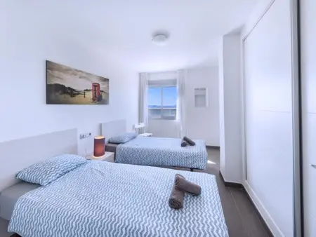 Penthouse 3 chambres en façade à La Manga, Appartement 6 personnes à San Javier - Photo 13