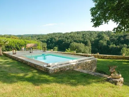 Maison en pierre avec piscine chauffée à Paunat - Photo 3