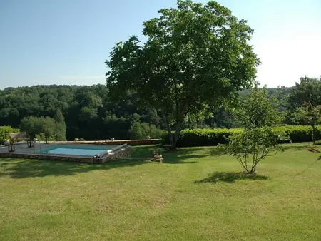 Maison en pierre avec piscine chauffée à Paunat - Photo 25